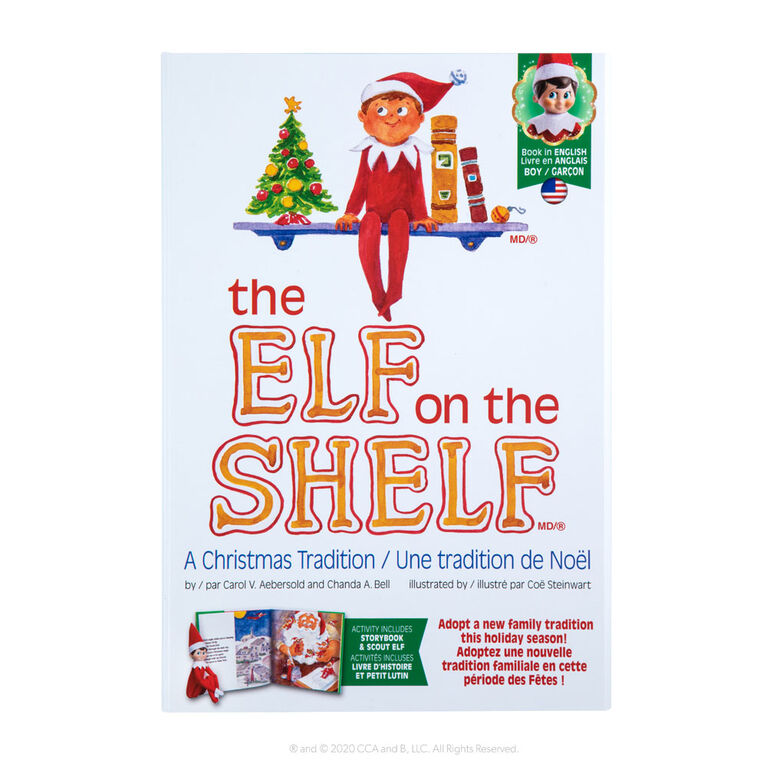 Elf On The Shelf English Box Set - Boy