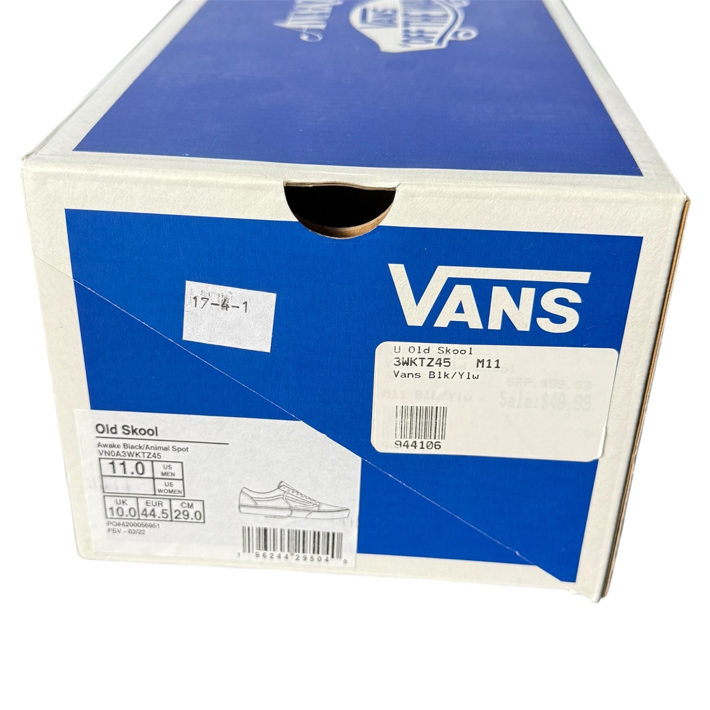 Awake NY X Vans Classic Old Skool Animal Spot Sneakers