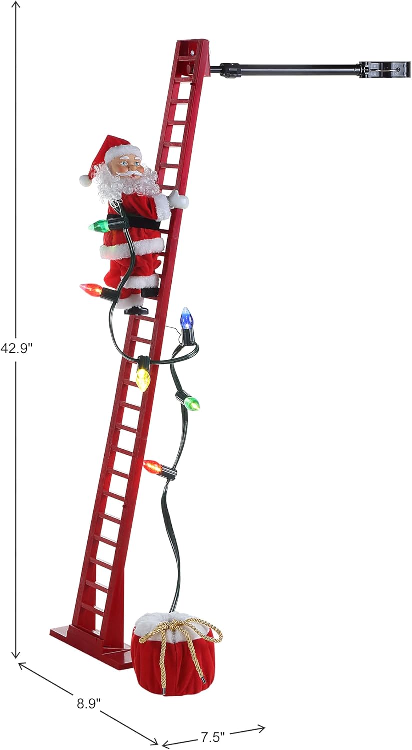 Mr. Christmas Super Climbing Santa