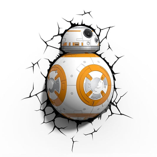 3DLightFX Star Wars BB-8 Battery Operated 3D Deco Night Light