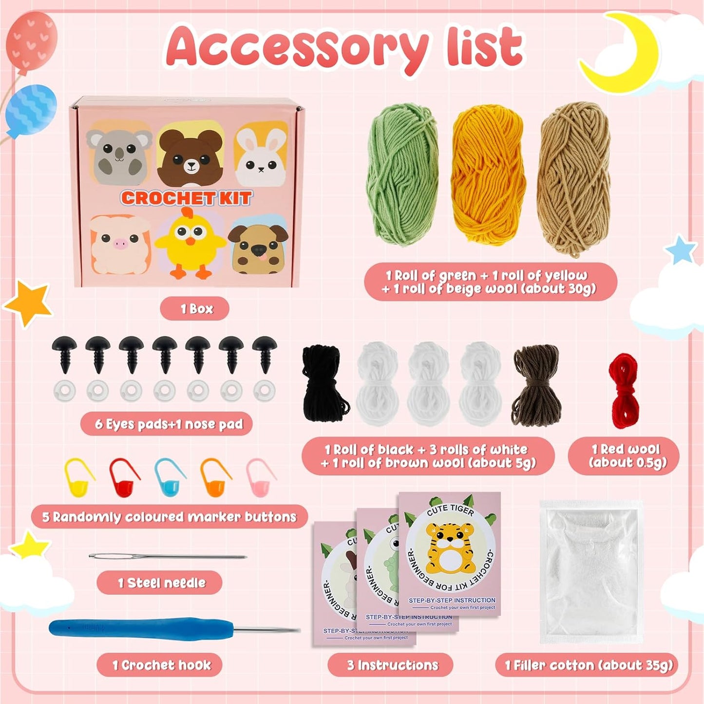 Crochet Kit for Beginners