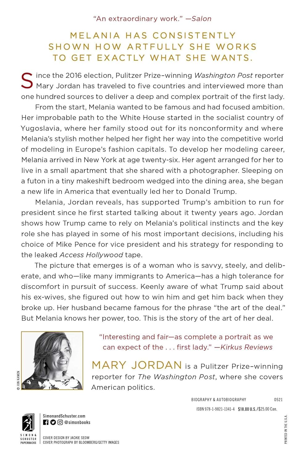 The Art of Her Deal: The Untold Story of Melania Trump