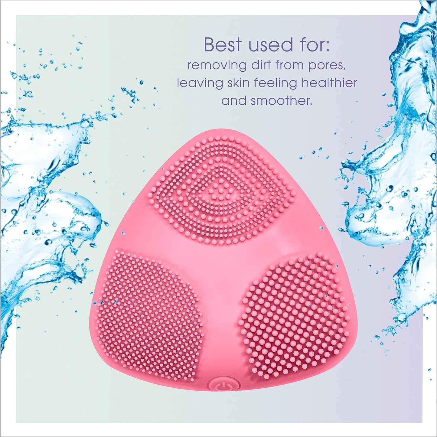 Conair True Glow Skinpod Battery Operated Silicone Cleansing Brush - Pink