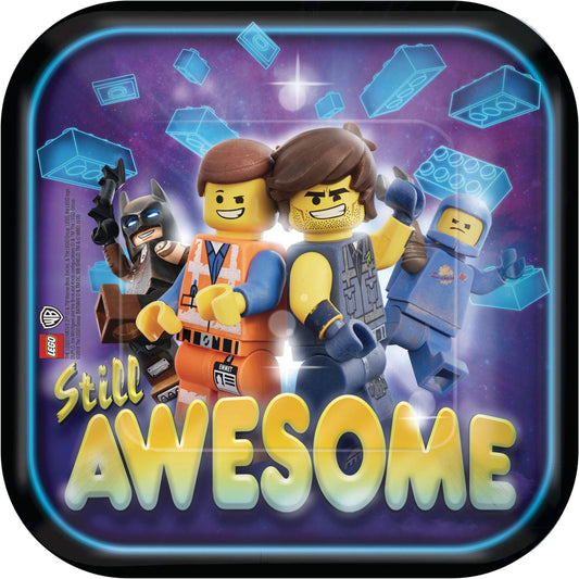 Lego Movie 2 Dessert Plates