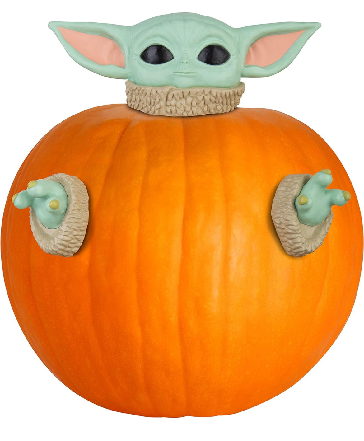 Star Wars Mandalorian Grogu Pumpkin Push In