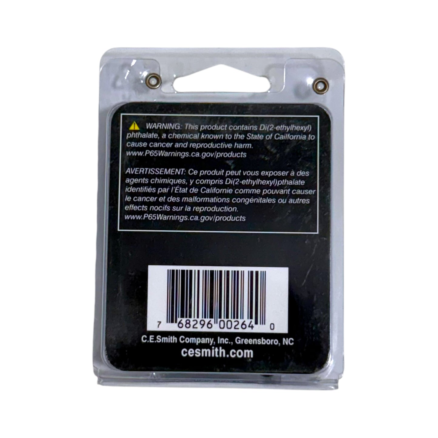 Back view of a pack of C.E. Smith S-Hook Keepers. Shown on a white background