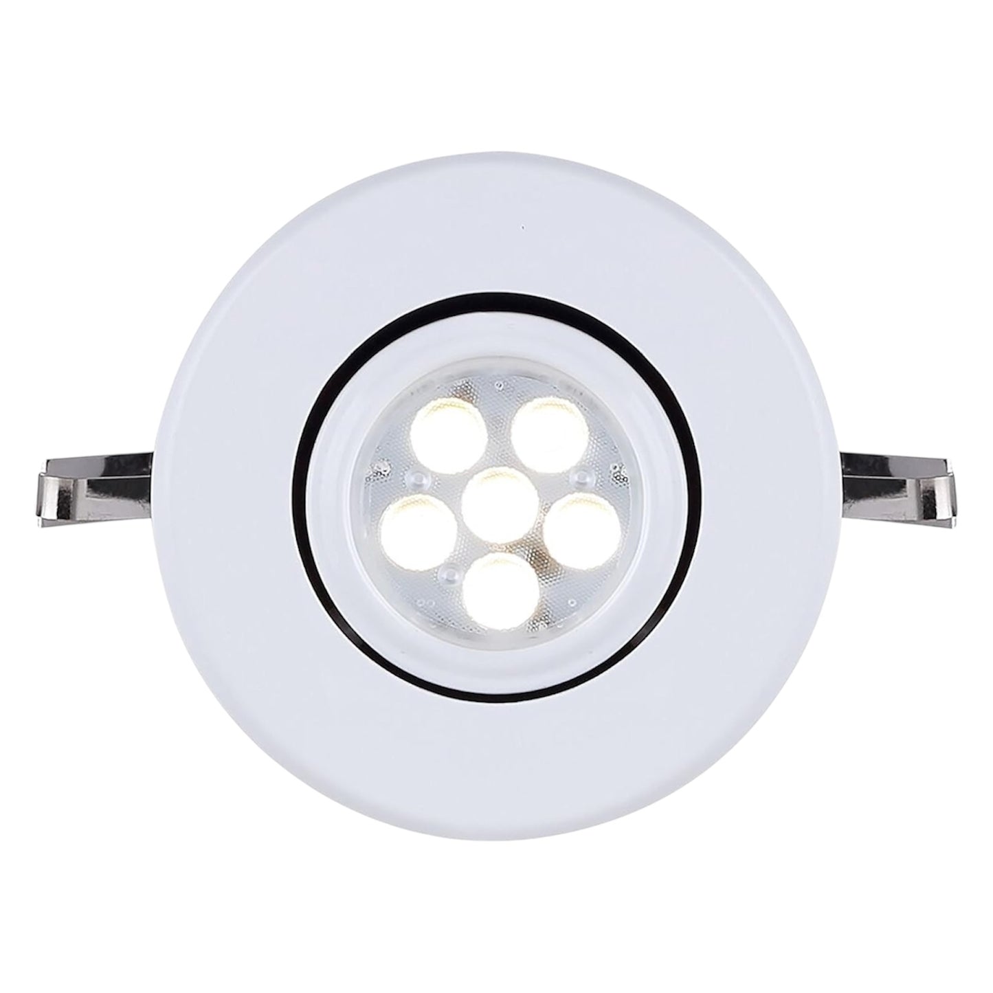 CANARM 3" Recessed Kit Non-IC, White, Remodel, Gimbal Trim