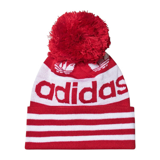 Adidas Red Pom Beanie
