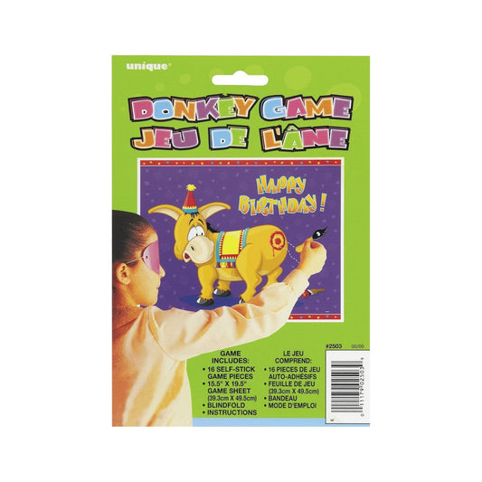 Pin The Tail on The Donkey Party Game for 16 Players
