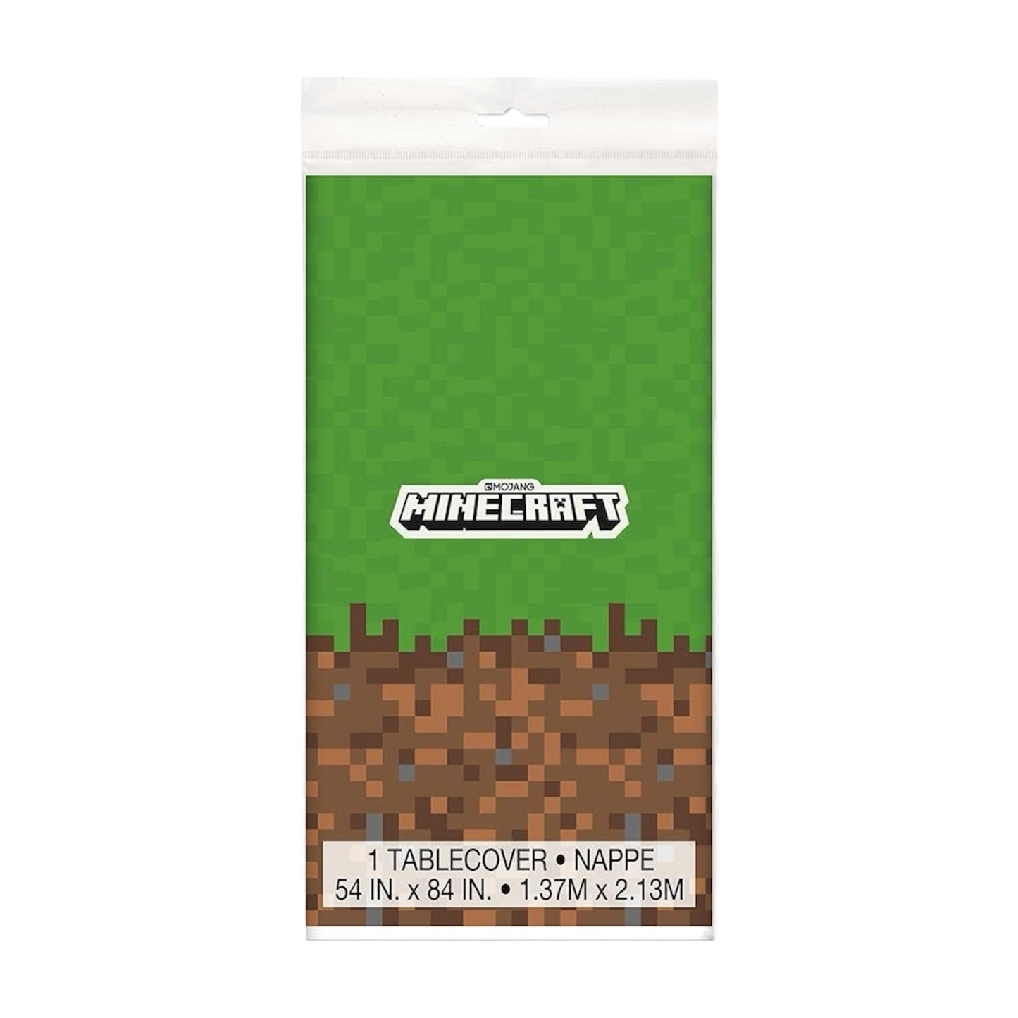 Minecraft Plastic Birthday Tablecloth