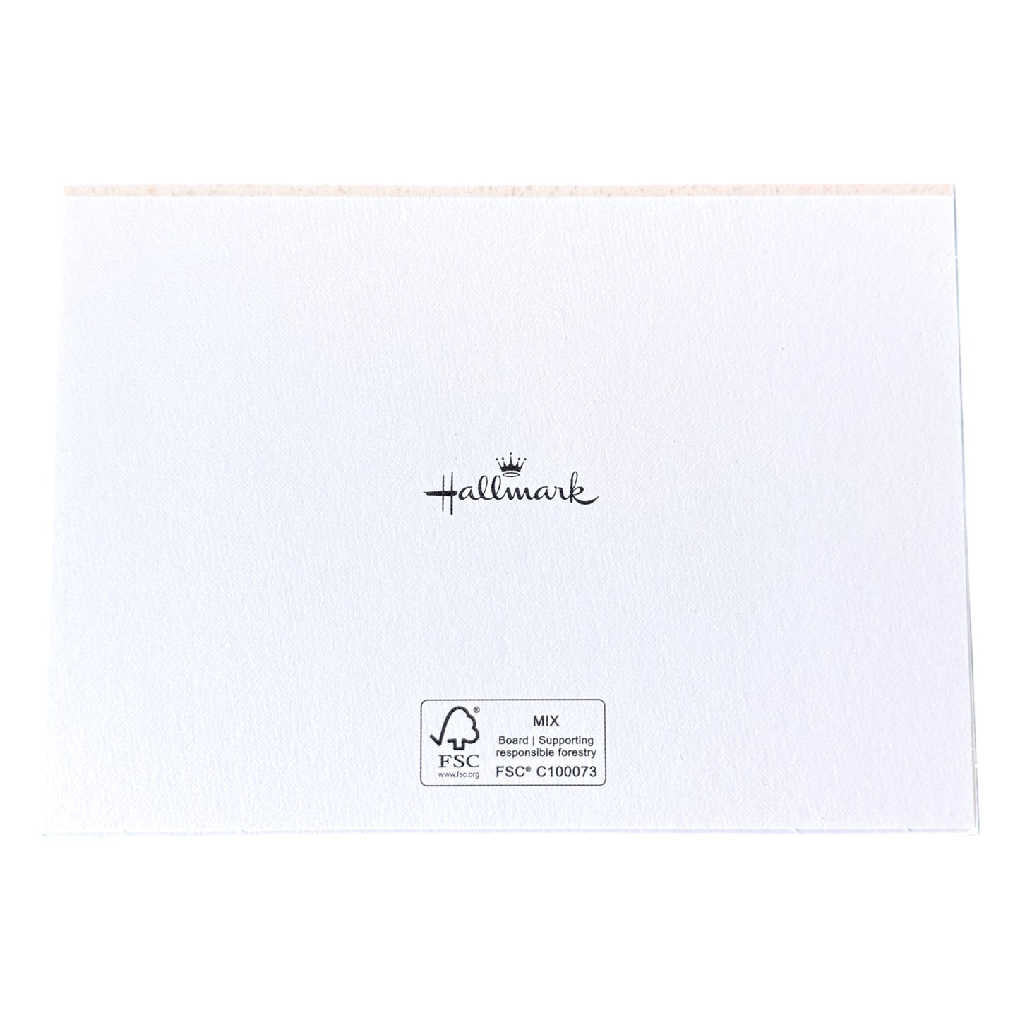 Hallmark Beach Greeting Card & Envelope