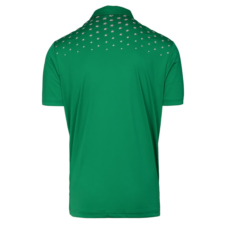 Men's Dallas Stars Levelwear Kelly Green NHL x PGA Performance Polo - Size Small