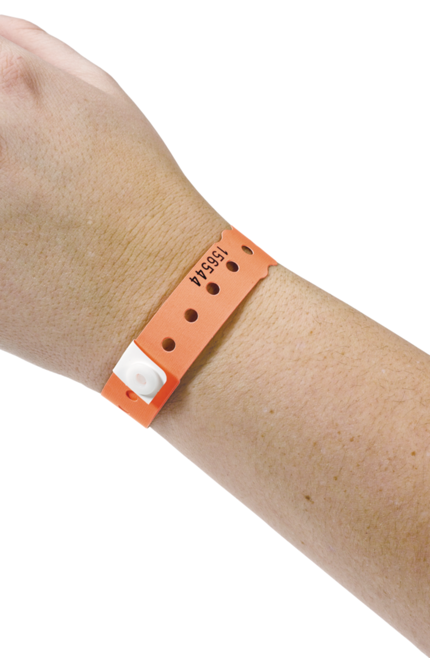 Plastic Event Wristbands RED - 250 Count