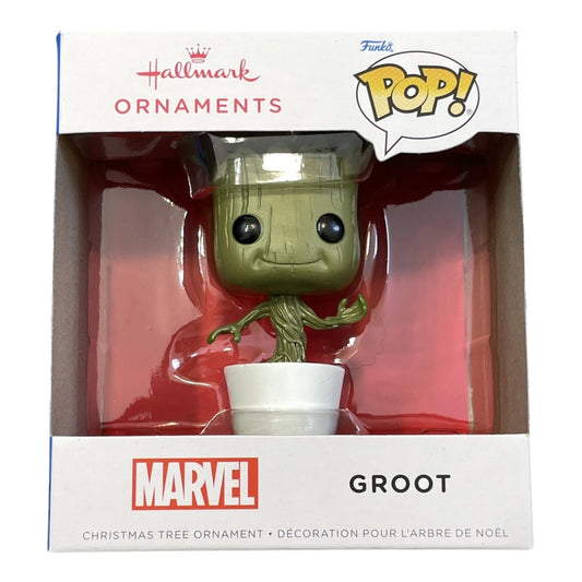 Hallmark Marvel Guardians of The Galaxy Groot Funko POP! Christmas Ornament