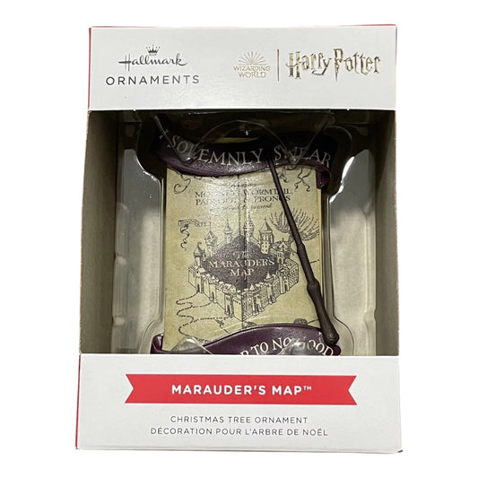 Hallmark Harry Potter Marauder's Map Christmas Ornament