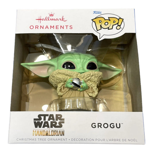 Hallmark Star Wars The Mandalorian The Child Grogu Funko POP! Christmas Ornament