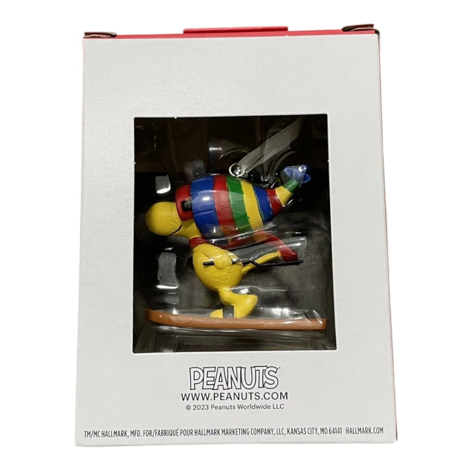 Hallmark Peanuts Woodstock Skiing Christmas Ornament