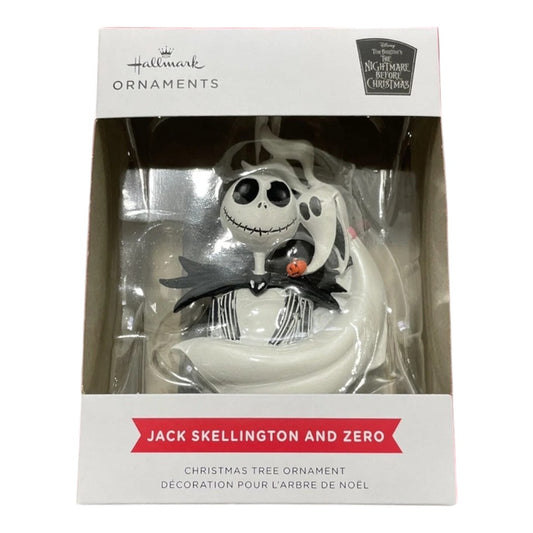 Hallmark Disney 'The Nightmare Before Christmas' Jack Skellington & Zero Ornament