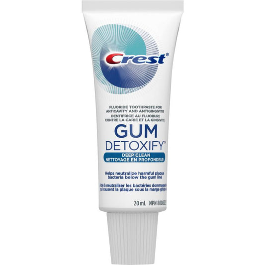 Crest Gum Detoxify Deep Clean Toothpaste, 20 ml