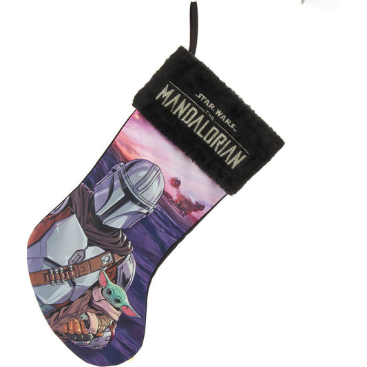 Star Wars: The Mandalorian Printed Christmas Stocking