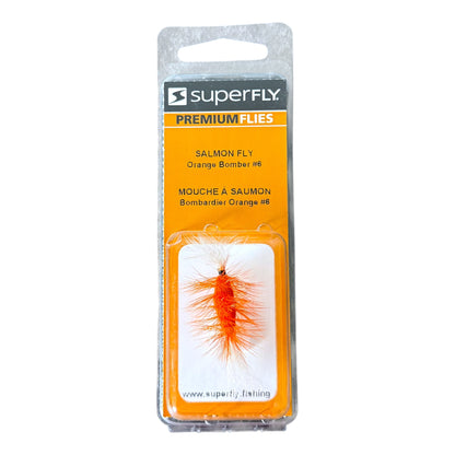 Superfly Salmon Fly Orange Bomber #6