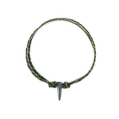 Realtree 550 Paracord Bullet Style Necklace - Random Color