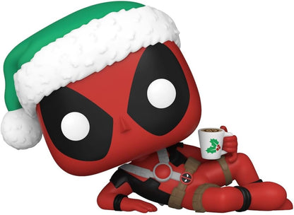 Funko Pop! Marvel: Holiday - Deadpool with Hot Cocoa
