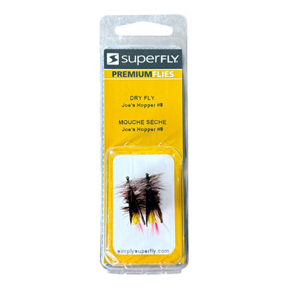 Superfly Dry Fly Joe's Hopper #8 2-Pack