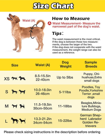 Dono Stretchy Waist Disposable Puppy Diapers - Size XS