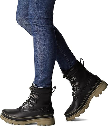 Sorel Lennox Waterproof Insulated Street Boot | Black | Women's Size 7