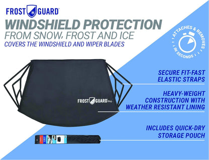 FrostGuard Pro Premium XL Size Car Windshield Cover