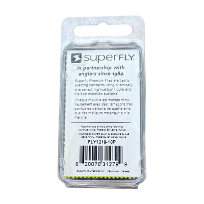Superfly Nymph Olive Wooly Worm #10 2-Pack