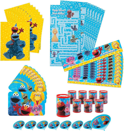 Sesame Street Birthday Party Favour Pack - 48 Pieces