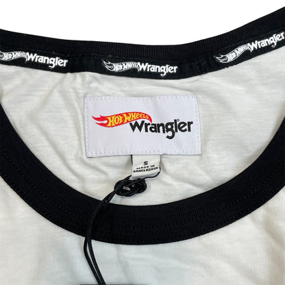 Wrangler x Hot Wheels Men's Logo T-Shirt | White | Size Small