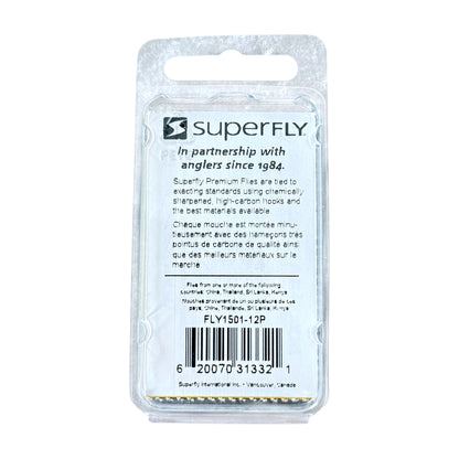 Superfly Dry Fly Miracle Hopper-Orange #12 2-Pack