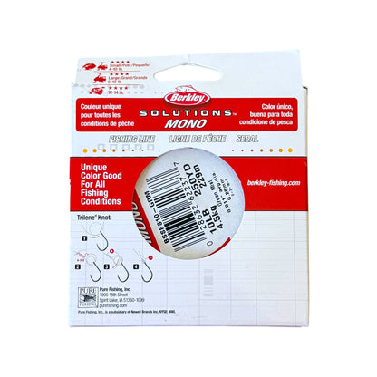 Berkley Solutions Mono fishing line packaging on a white background