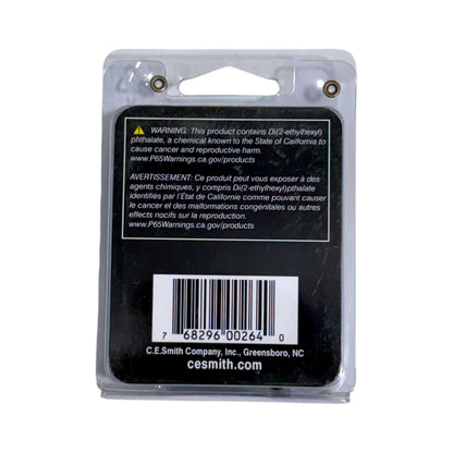 Back view of a pack of C.E. Smith S-Hook Keepers. Shown on a white background