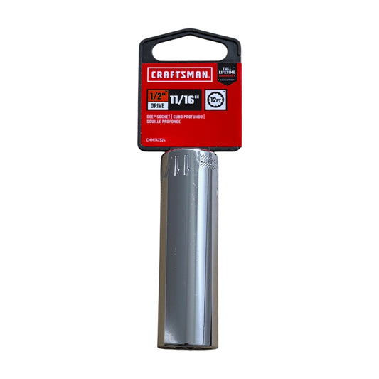 Craftsman socket tool with packaging on a white background