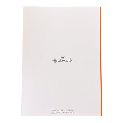 Black Cat Hallmark Halloween Card & Envelope