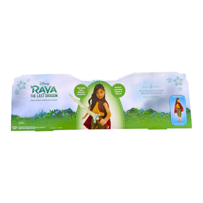 Disney Raya & The Last Dragon Adventure Sword shown in retail packaging on a white background