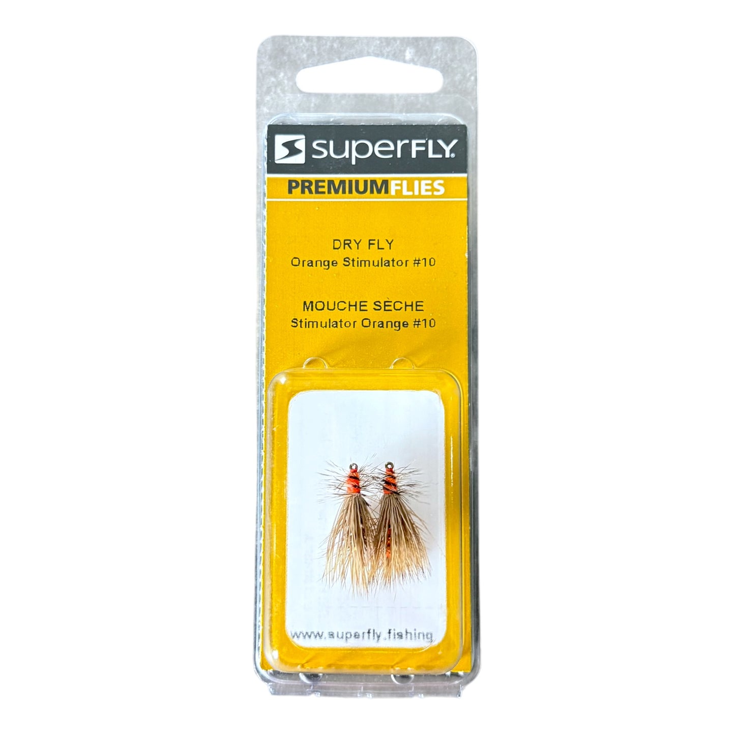 Superfly Dry Fly Orange Stimulator #10 2-Pack