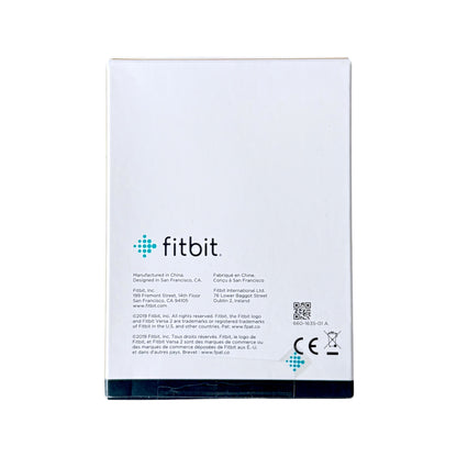 A Fitbit charging cable box, shown against a plain white background.