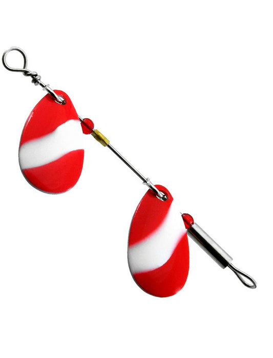 Gibbs Double Indiana #2 Red & White Spinners