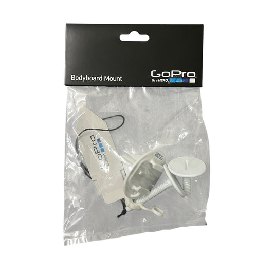 GoPro bodyboard mount in clear packaging with black GoPro label