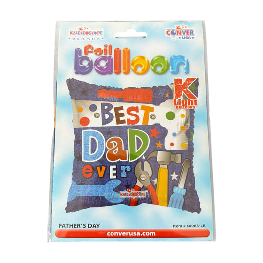 'Best Dad Ever' Decorative Father's Day Balloon