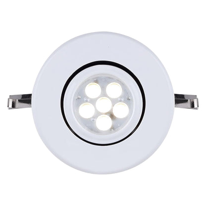 CANARM 3" Recessed Kit Non-IC, White, Remodel, Gimbal Trim