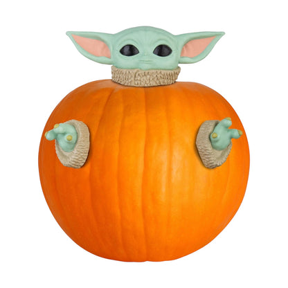 Star Wars Mandalorian Grogu Pumpkin Push In