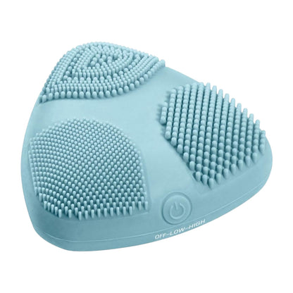 Conair True Glow Skinpod Battery Operated Silicone Cleansing Brush - Blue
