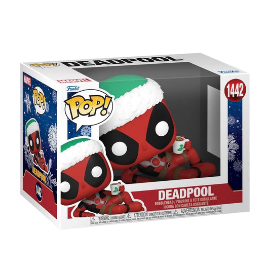 Funko Pop! Marvel: Holiday - Deadpool with Hot Cocoa