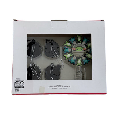Hallmark Star Wars: The Mandalorian Mini Christmas Tree Topper and Ornaments